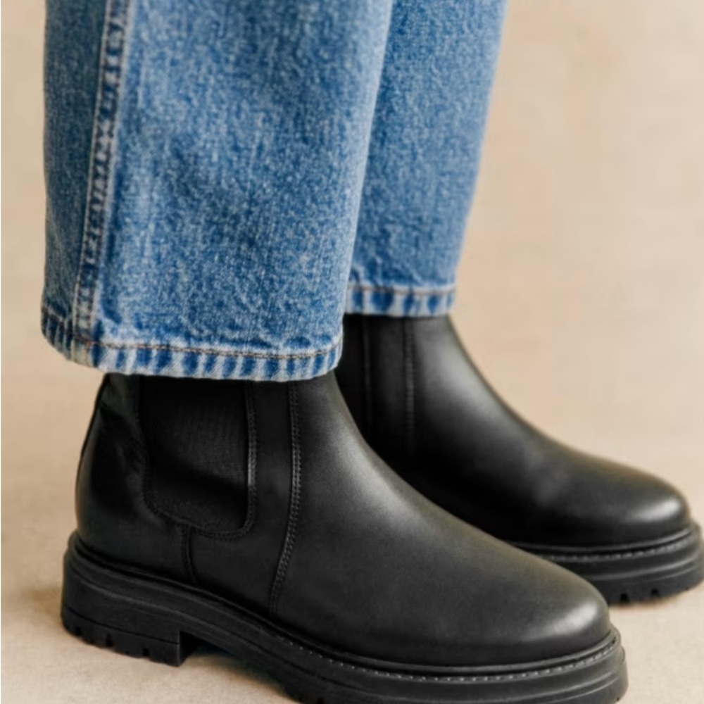 Sezane LENA LOW BOOTS Size 37